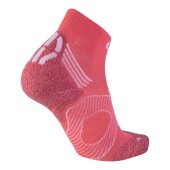 UYN Super Fast Racingsocken Koralle/Weiß