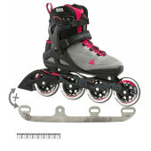 Rollerblade Inline Skates Macroblade 90 W (Grey/Pink) +...