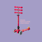 Mini Micro Kickboard faltbar - Rubinrot