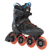 K2 Inline Skates VO2 S 90 Pro (Black/Blue/Orange) - traces of use