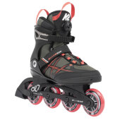 K2 Inline Skates Alexis 80 Boa (Gray/Coral) - traces of use