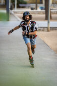 Rollerblade Inlineskates Macroblade 84 (Dunkelgrau/Rot)