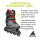 Rollerblade Inlineskates Macroblade 84 (Dunkelgrau/Rot)