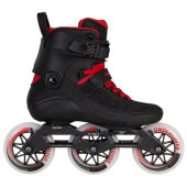 Powerslide Inline Skates Swell Black Fire 110 (black/red)