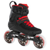 Powerslide Inlineskates Swell Black Fire 110 (schwarz/rot) 47