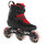 Powerslide Inlineskates Swell Black Fire 110 (schwarz/rot) 47