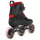 Powerslide Inlineskates Swell Black Fire 110 (schwarz/rot) 47