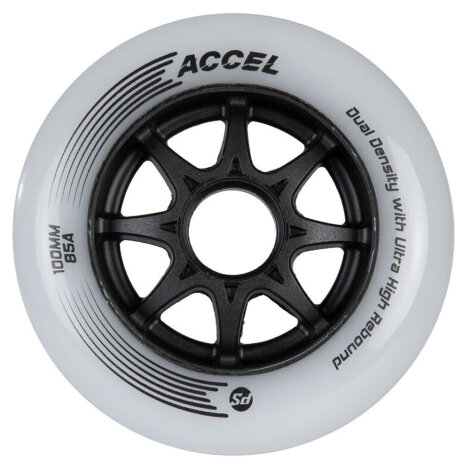Powerslide Inlineskaterollen Accel 100mm (8er-Pack)