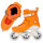 Powerslide Swell Skates Citrus 100 38
