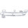 Powerslide Eiskufen Sabres 3 (silber) XXS/XS