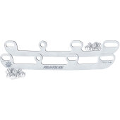 Powerslide Sabres 4 Eiskufen (silber)