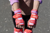 Powerslide Schützerset Standard (Rot/Pink) XL
