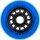 Powerslide Neons Leuchtrollen 110mm Blau (3er-Pack)