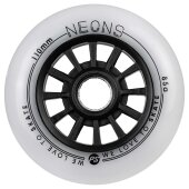 Powerslide Neons Leuchtrollen 110mm Rot (3er-Pack)