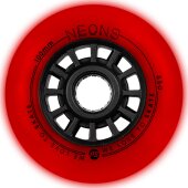 Powerslide Neons Leuchtrollen 100mm Rot (3er-Pack)