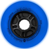 Powerslide Neons LED wheels 90/85A Blue 4-pack