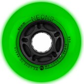 Powerslide Neons Leuchtrollen 80mm Grün (4er-Pack)