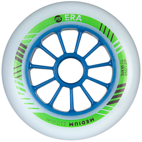 Powerslide ERA Speedskating Rollen 110mm-mittel 8er-Pack