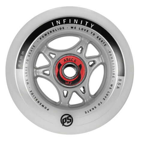 Powerslide Infinity 84 RTR ABEC9/Spacer, 4-pack