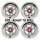 Powerslide Infinity 84 RTR ABEC9/Spacer, 4-pack