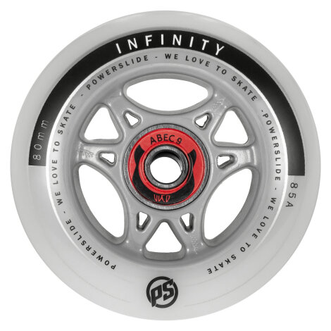 Powerslide Rollenset Infinity 80mm RTR Abec 9 (4er-Pack)