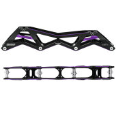 Powerslide Racing Frame 3X4 4x100mm (Black/Purple)