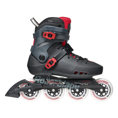 Rollerblade Inlineskates Maxxum XT (Schwarz/Rot) 47/47,5