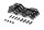 Rollerblade Rockering frame 9,1"/231mm (4x76)