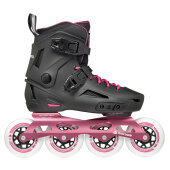 Rollerblade Inline Skates Lightning 90 W (Black/Sangria)