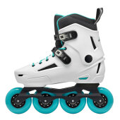 Rollerblade Inlineskates Lightning 80 W (Weiß/Aqua)