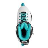 Rollerblade Inlineskates Lightning 80 W (Weiß/Aqua)