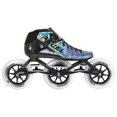 Powerslide Racing Skates Accel Race Refective 125