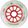Powerslide ERA Speedskating Rollen 100mm-mittel 8er-Pack