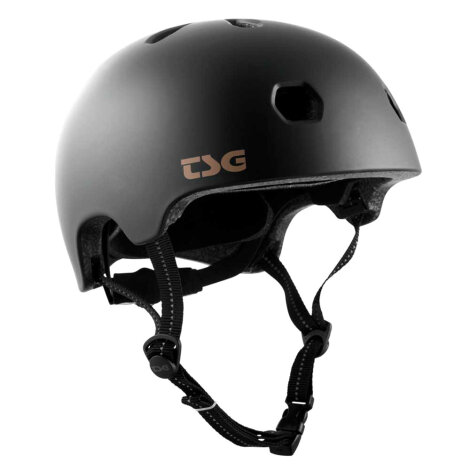 TSG Skatehelm Meta (schwarz/satin black)