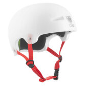 TSG Skate Helmet Evolution Clear White EPS