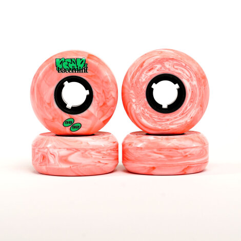 Dead Wheels x Bacemint Collab Wheels 56mm 92a - Pink Marble