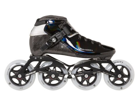 Powerslide Kinder Speedskate Dragon Schwarz 90 38