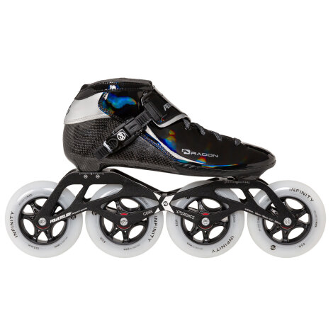 Powerslide Speedskates Dragon Schwarz 100