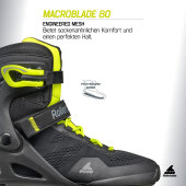 Rollerblade Macroblade 80 (black/lime)