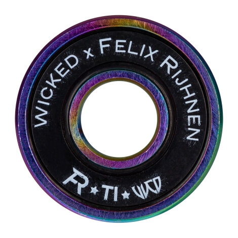 WCD Wicked Titanium Kugellager Pro Series "Felix Rijhnen 2" (16er-Pack)