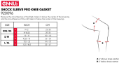 Ennui Shock Sleeve Pro Knee Gasket XXS/XS