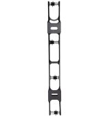 Powerslide Schiene Triple X HILO 12,8" 3x110/1x100 (Schwarz/Silber)