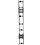 Powerslide Schiene Triple X HILO 12,8" 3x110/1x100 (Schwarz/Silber)
