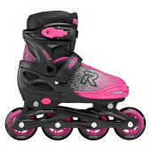 Roces Kinderskate Jokey X (Schwarz/Pink)