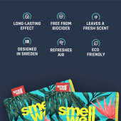 SmellWell Schuherfrischer Active XL Tropical Floral