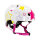 SFR Adjustable Kids Helmet White/Pink