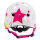 SFR Adjustable Kids Helmet White/Pink