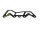 Rollerblade skate frame Overdrive 10.6" 4x84mm/3x100mm (black)