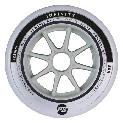 Powerslide Inlineskate Rolle Infinity 125mm/85a (6er-Pack)