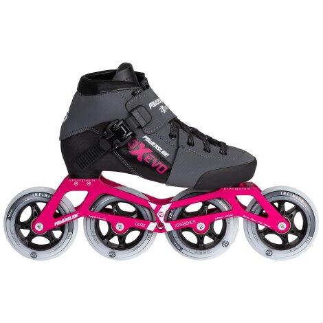Powerslide Speedskates Kids Triple X Evo (heißes pink) 34-37